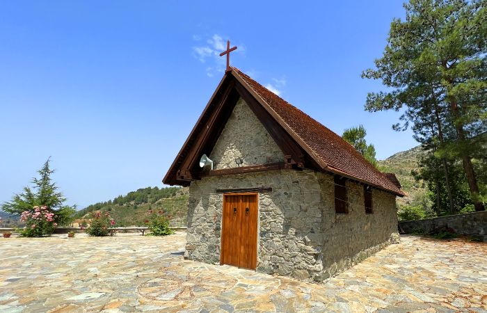 Panayia Kardakiotissa Chapel in Alona Village Cyprus