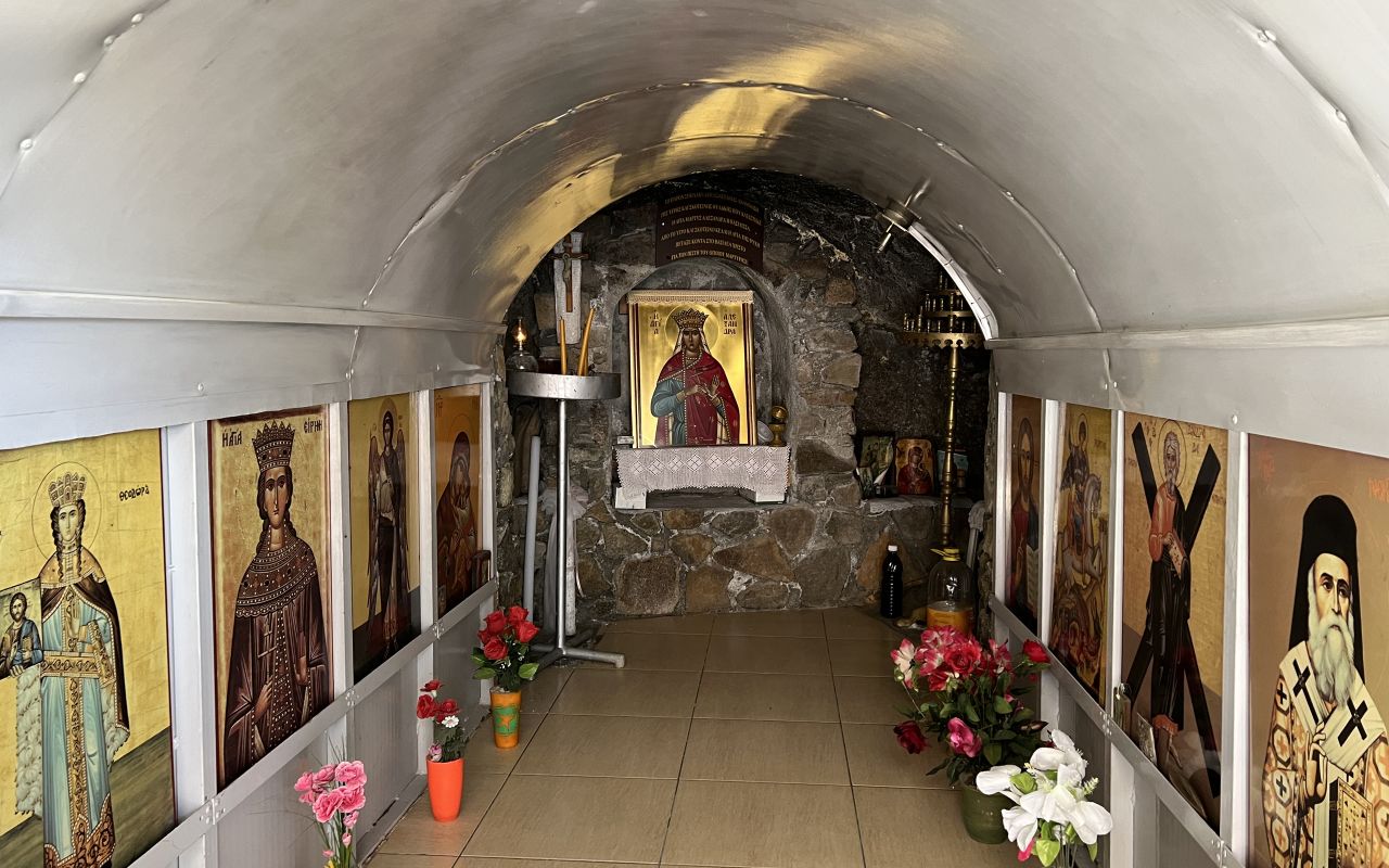 Agia Alexandra Cave in Alona Village Cyprus